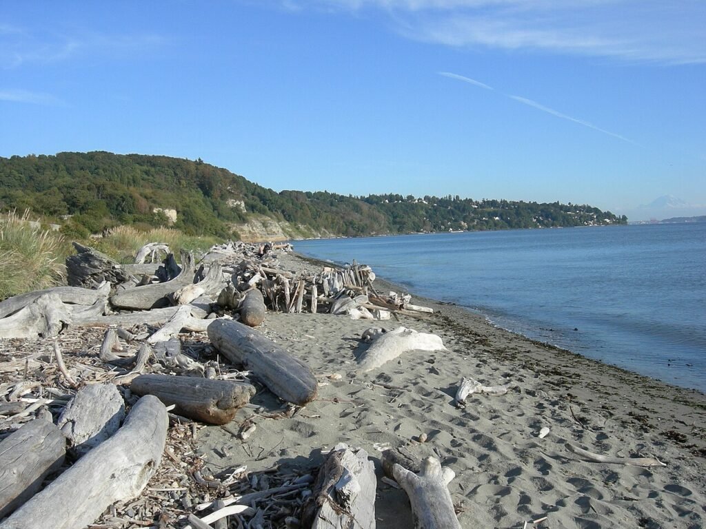 West Point Light in Discovery Park, Seattle, Washington.